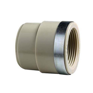 Threaded sleeve in PP-H Serie: 910 PN10 Plastic welded end/Internal thread (BSPT)